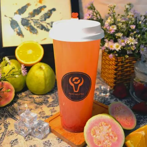 Hình ảnh Trà Yakult Ổi Hồng