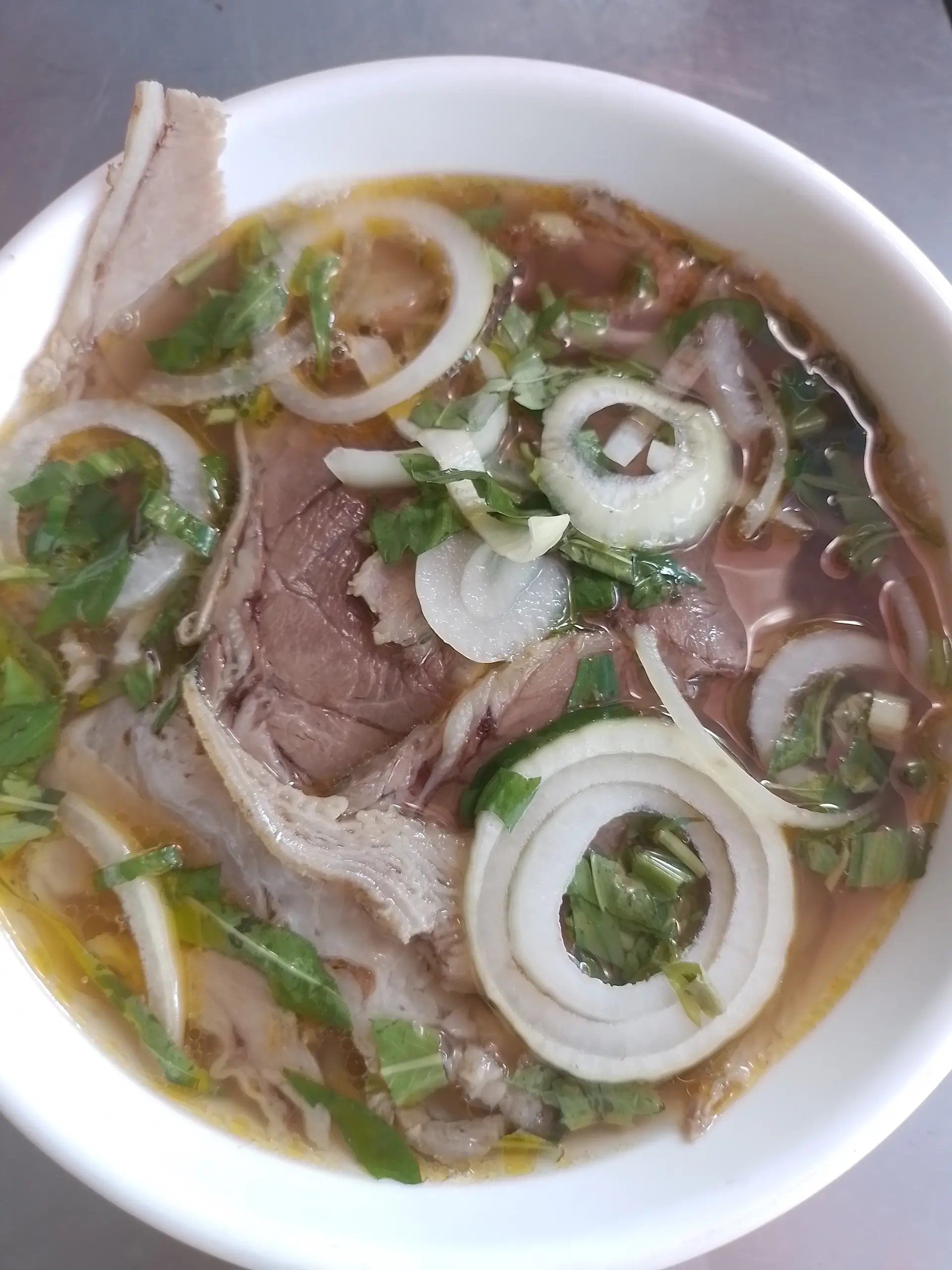 Hình ảnh bún bò nạm 