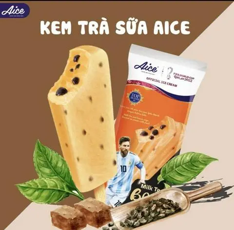 Hình ảnh Kem trà sữa trân châu