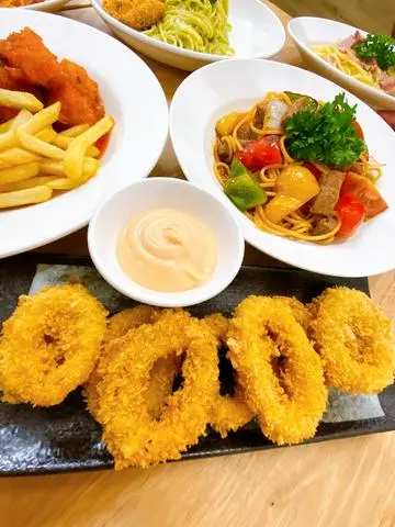 Hình ảnh Mực chiên giòn