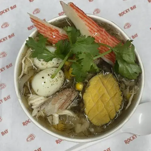 Hình ảnh súp cua bào ngư 1 con