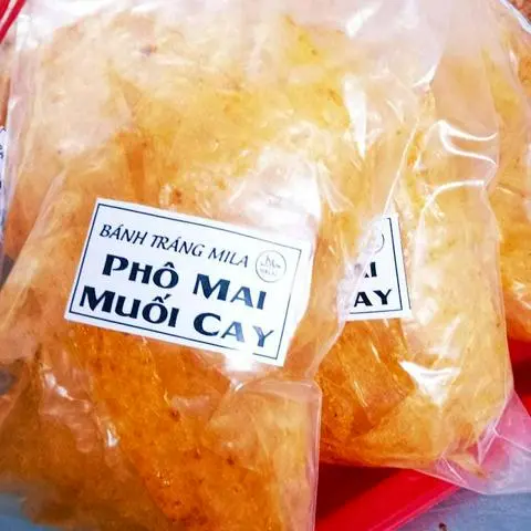 Hình ảnh Bánh Tráng MiLa Phô Mai Muối Cay