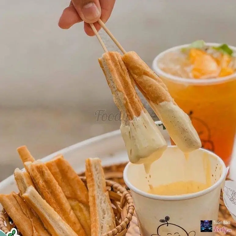 Hình ảnh Siêu Kem Trứng + Bánh Mì Nướng (1 suất 3 trứng + 2 bánh )