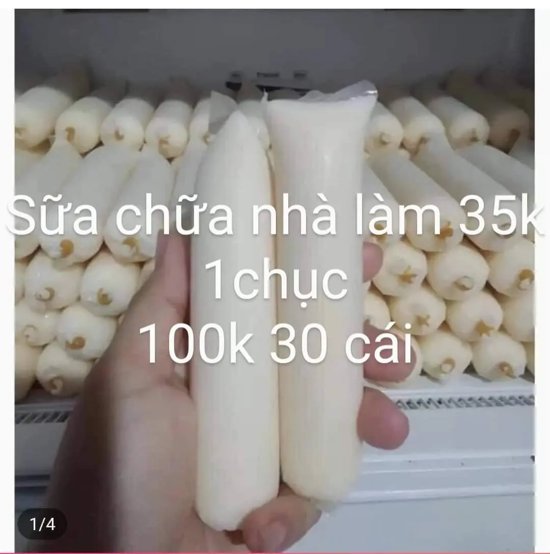 Hình ảnh combo 50 sữa chua nha làm