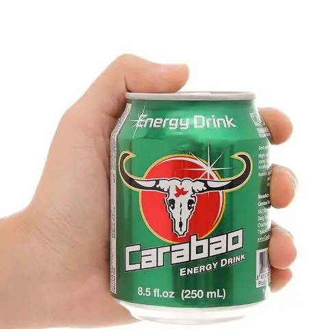 Hình ảnh Nước tăng lực Carabao (Trâu cụng)