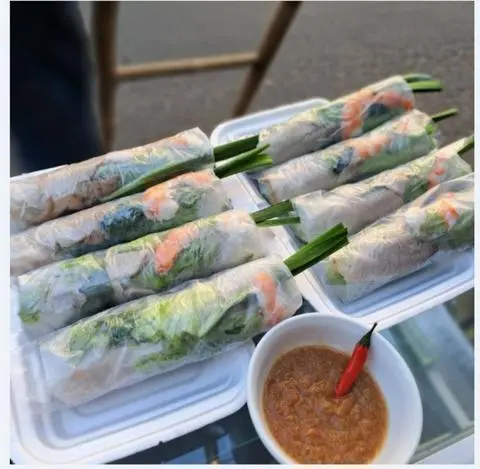 Hình ảnh gỏi cuốn tôm thịt(1 cuốn)
