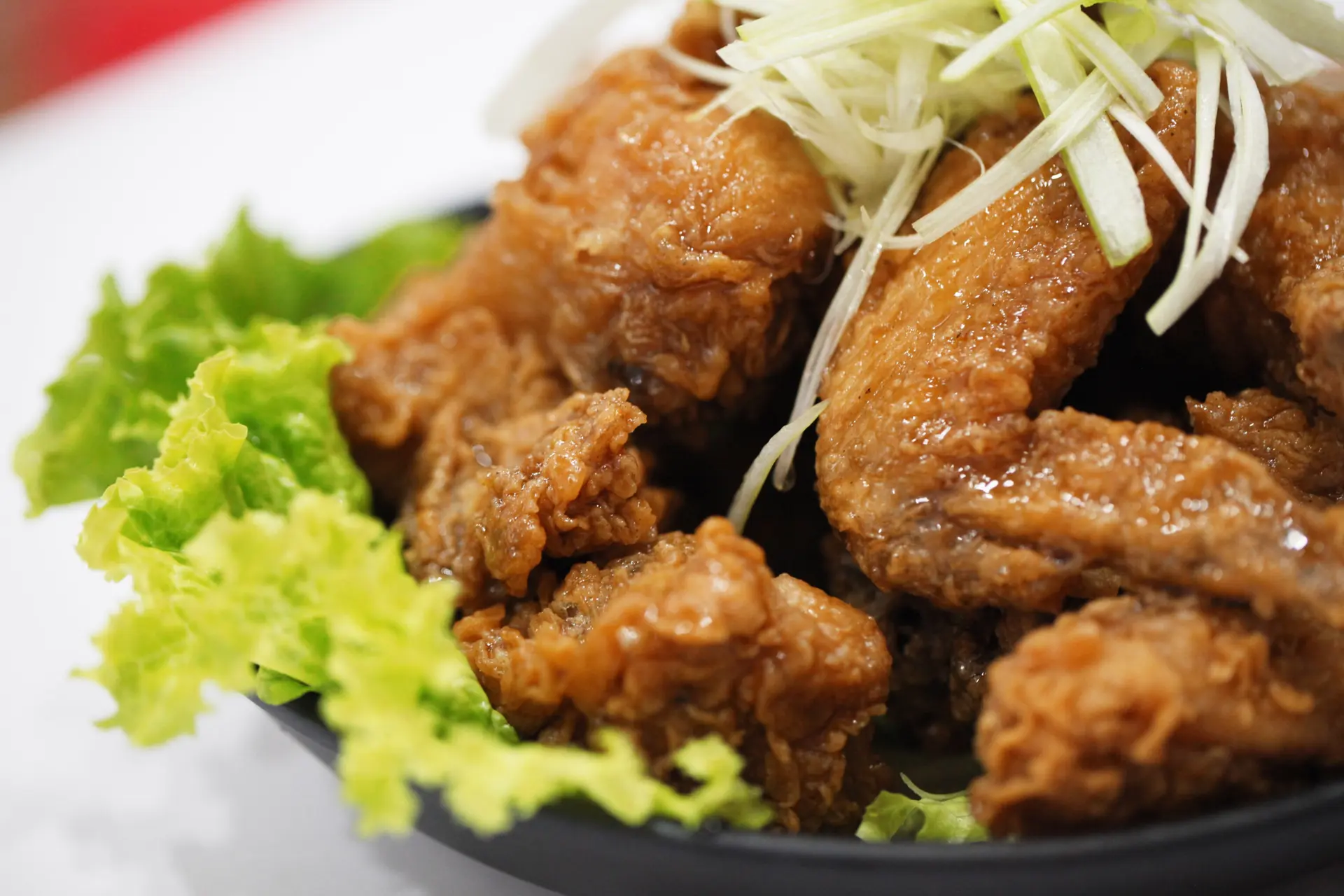 Hình ảnh Gà có xương sốt nước tương