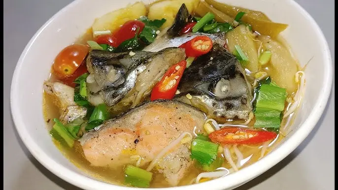 Hình ảnh Canh Chua Cá Hồi
