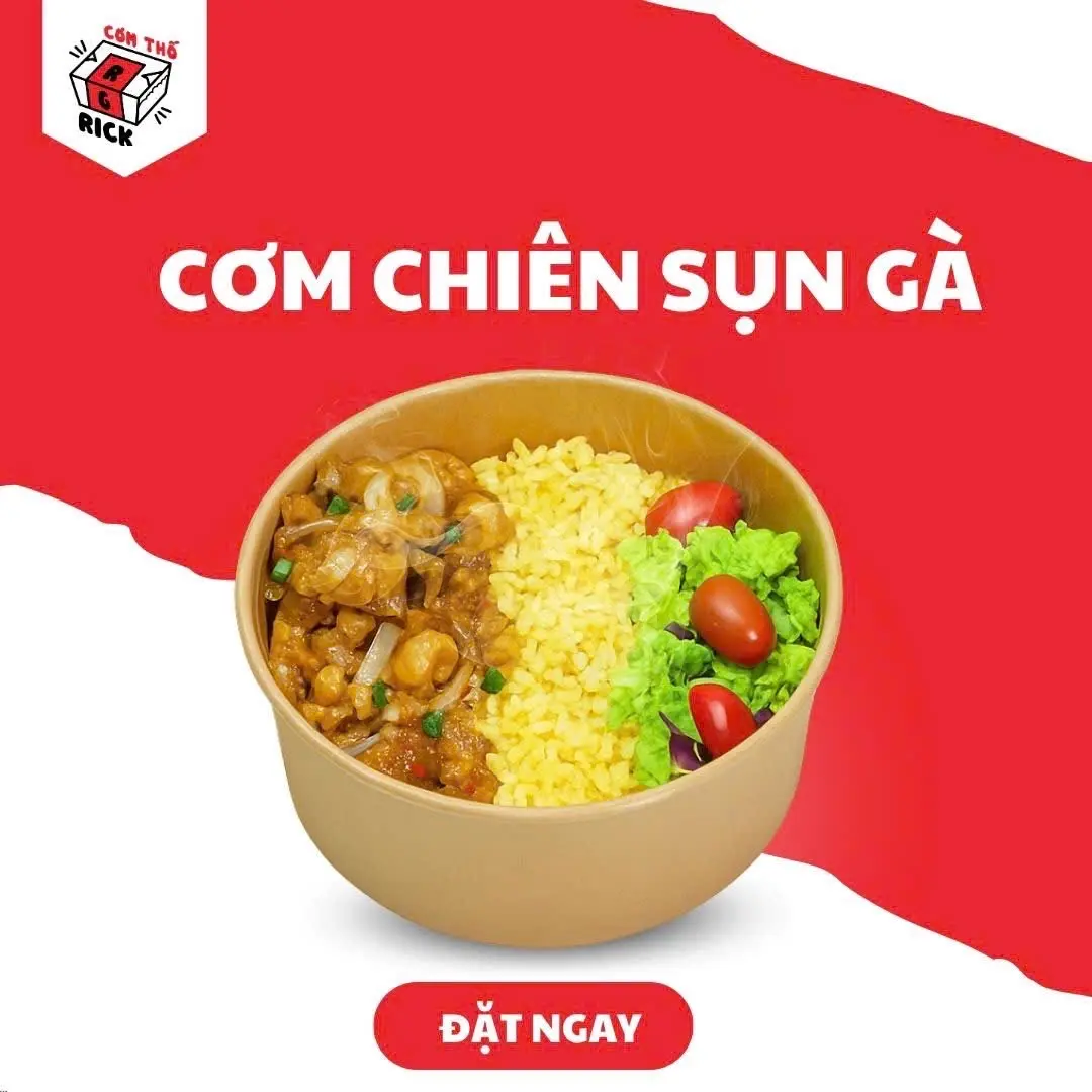 Hình ảnh Cơm Gà Sụn Chiên Nước Mắm