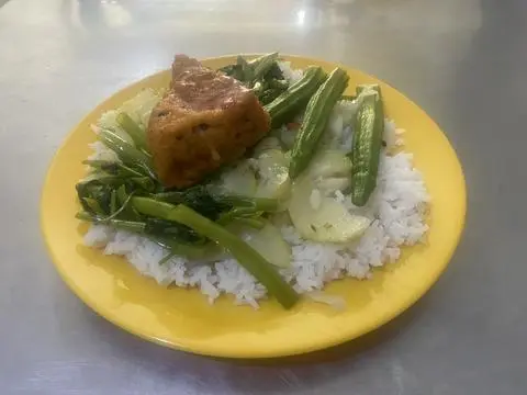Hình ảnh Cơm đậu hủ sốt cà