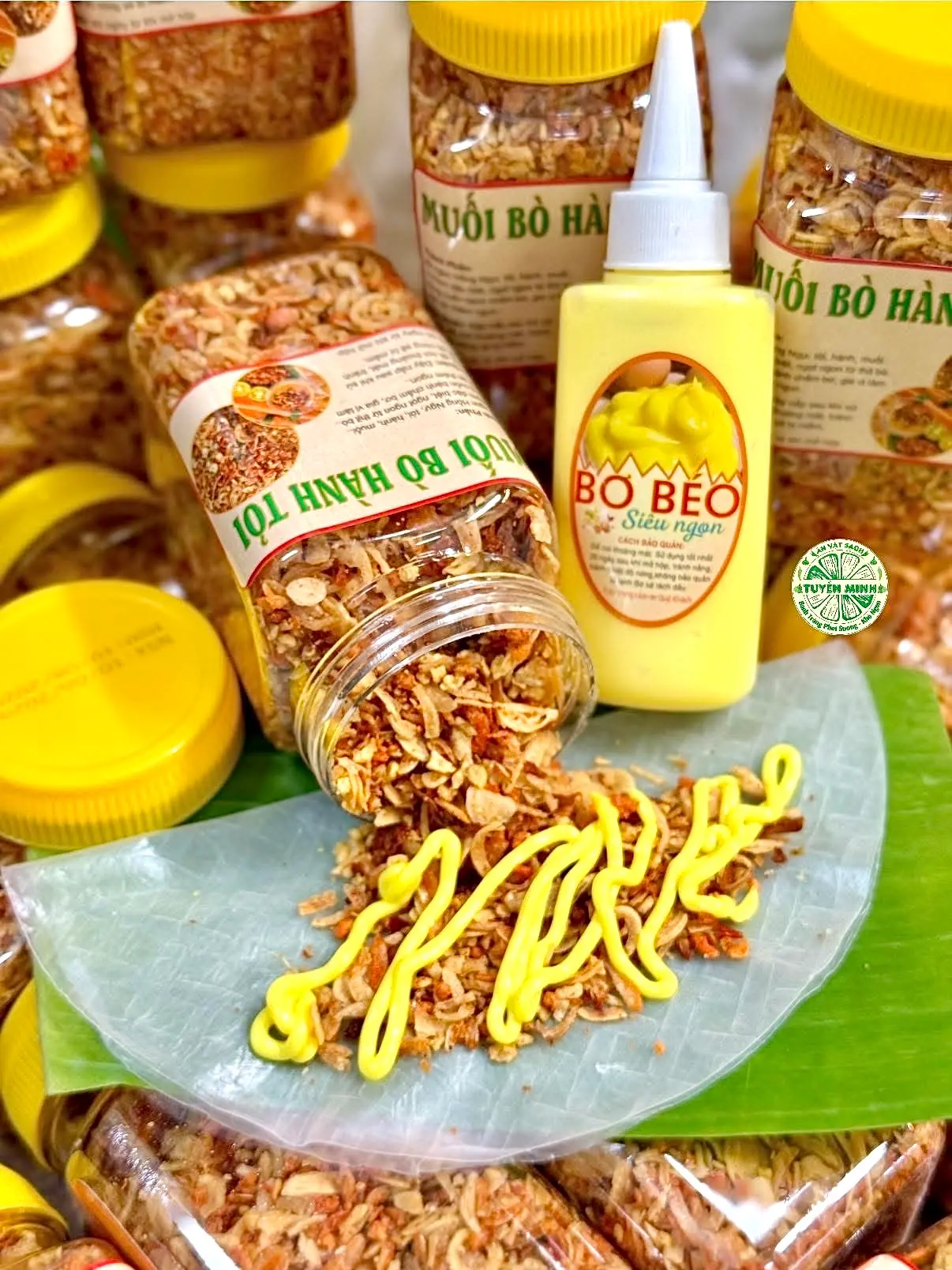 Hình ảnh CB/BÁNH SƯƠNG MUỐI TỎI BÒ SỐT BƠ 550Gr (Tặng Sốt Nhỏ)