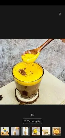 Hình ảnh Cafe sữa kem trứng