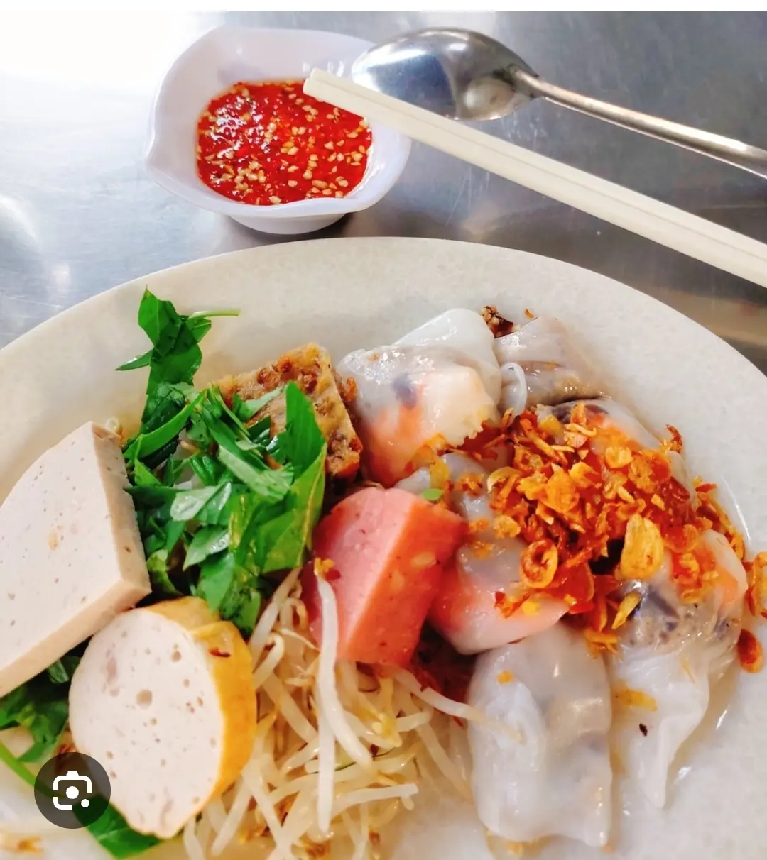 Hình ảnh BÁNH CUỐN NÓNG+TRÀ THÁI ĐỎ