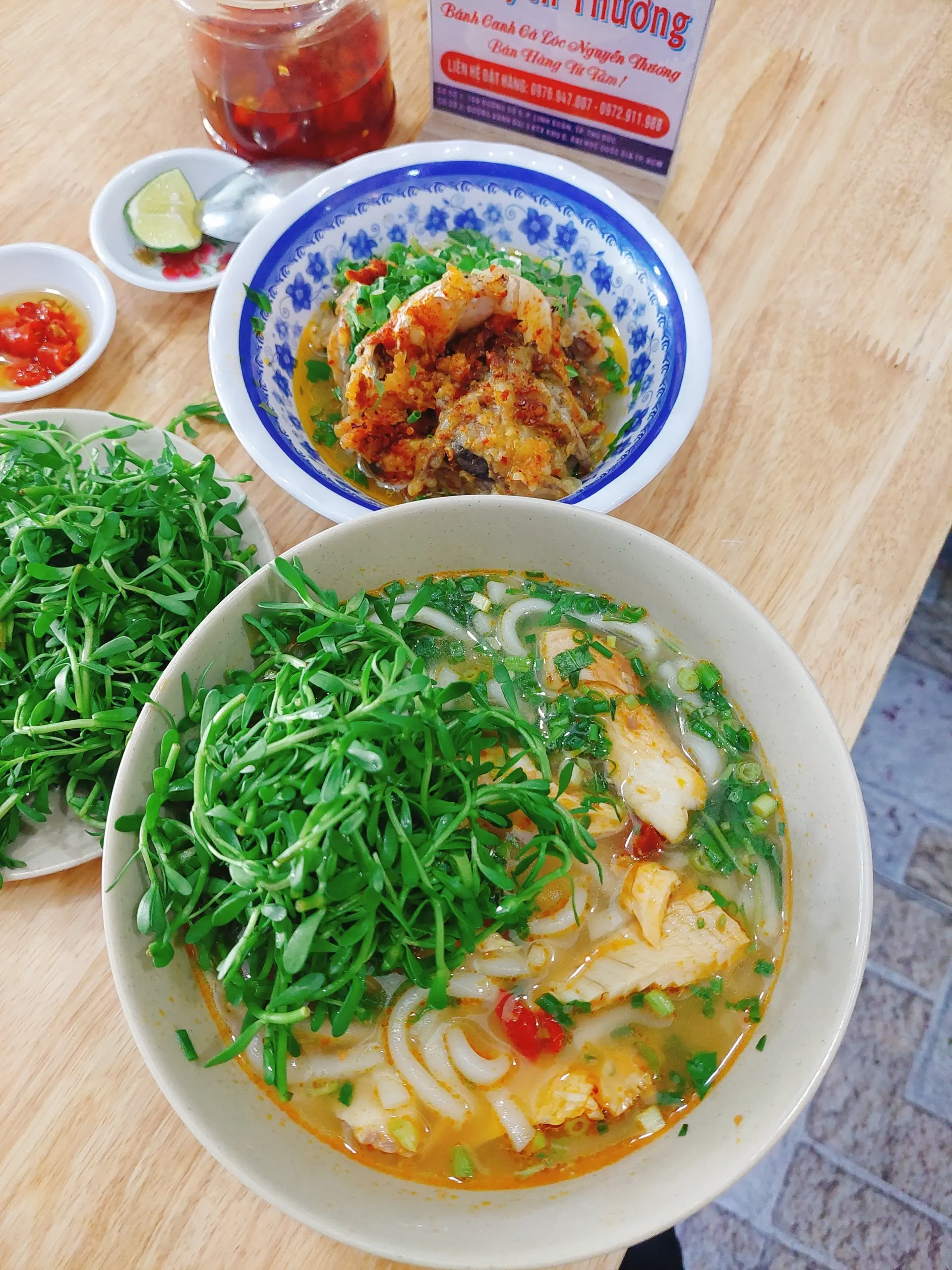 Hình ảnh Bánh canh cá lóc tô đặc biệt