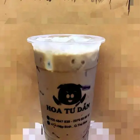 Hình ảnh Trà sữa sâm dứa