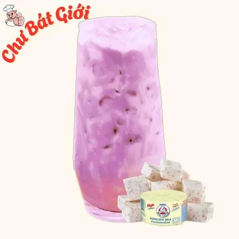 Hình ảnh Latte Khoai Môn Sữa Gấu
