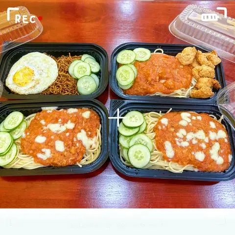Hình ảnh Mì Ý sốt bò phô mai - trà tắc
