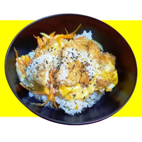 Hình ảnh Cơm Gà Katsu Phủ Trứng ( Katsudon)