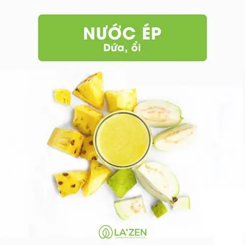 Hình ảnh Nước ép ổi mix dứa 
