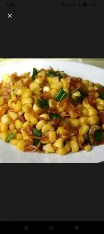 Hình ảnh bắp mỹ xào trứng gà 