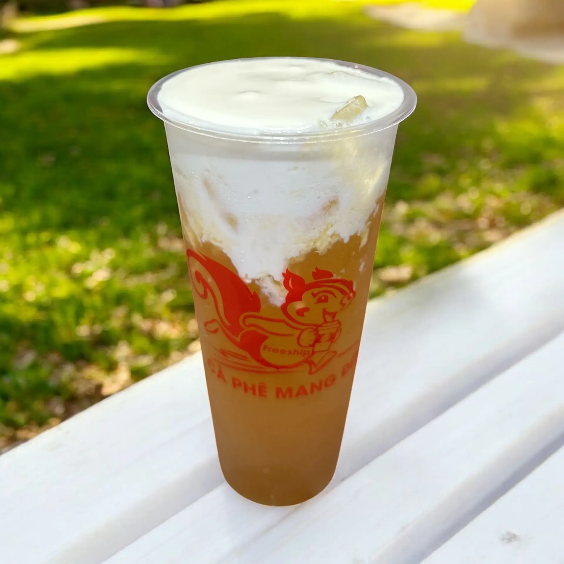 Hình ảnh Trà xoài macchiato