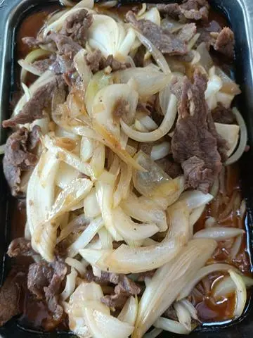 Hình ảnh cơm chiên bò 