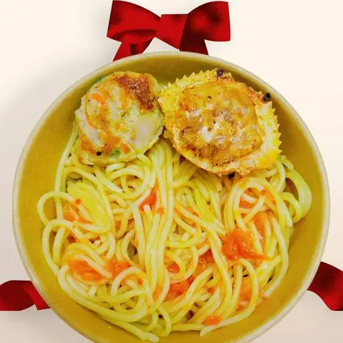 Hình ảnh Mì Ý Spaghetti (Trộn) Sốt Chả Ghẹ Biển Quy Nhơn (2 Ghẹ)