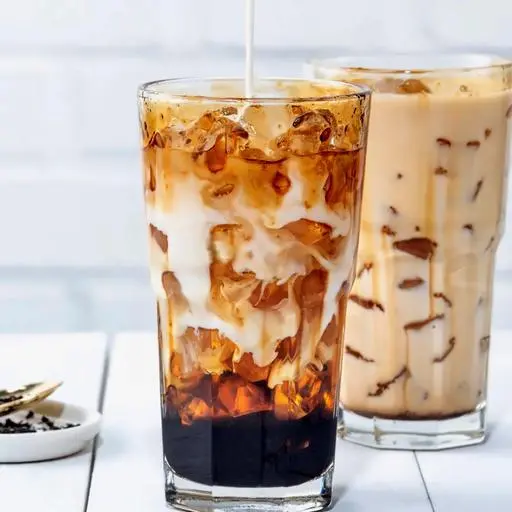 Hình ảnh Sữa tươi trân châu đường đen