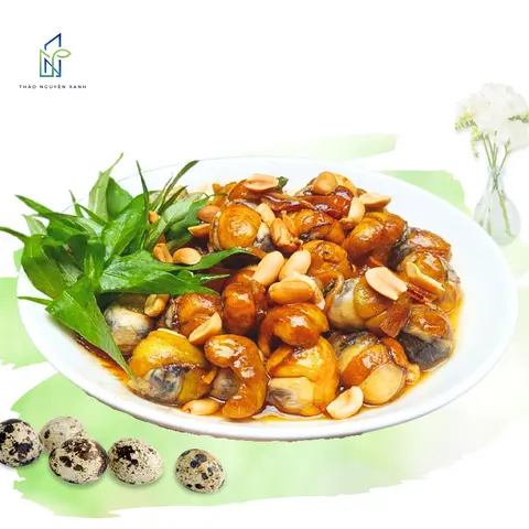 Hình ảnh Cút lộn xào me