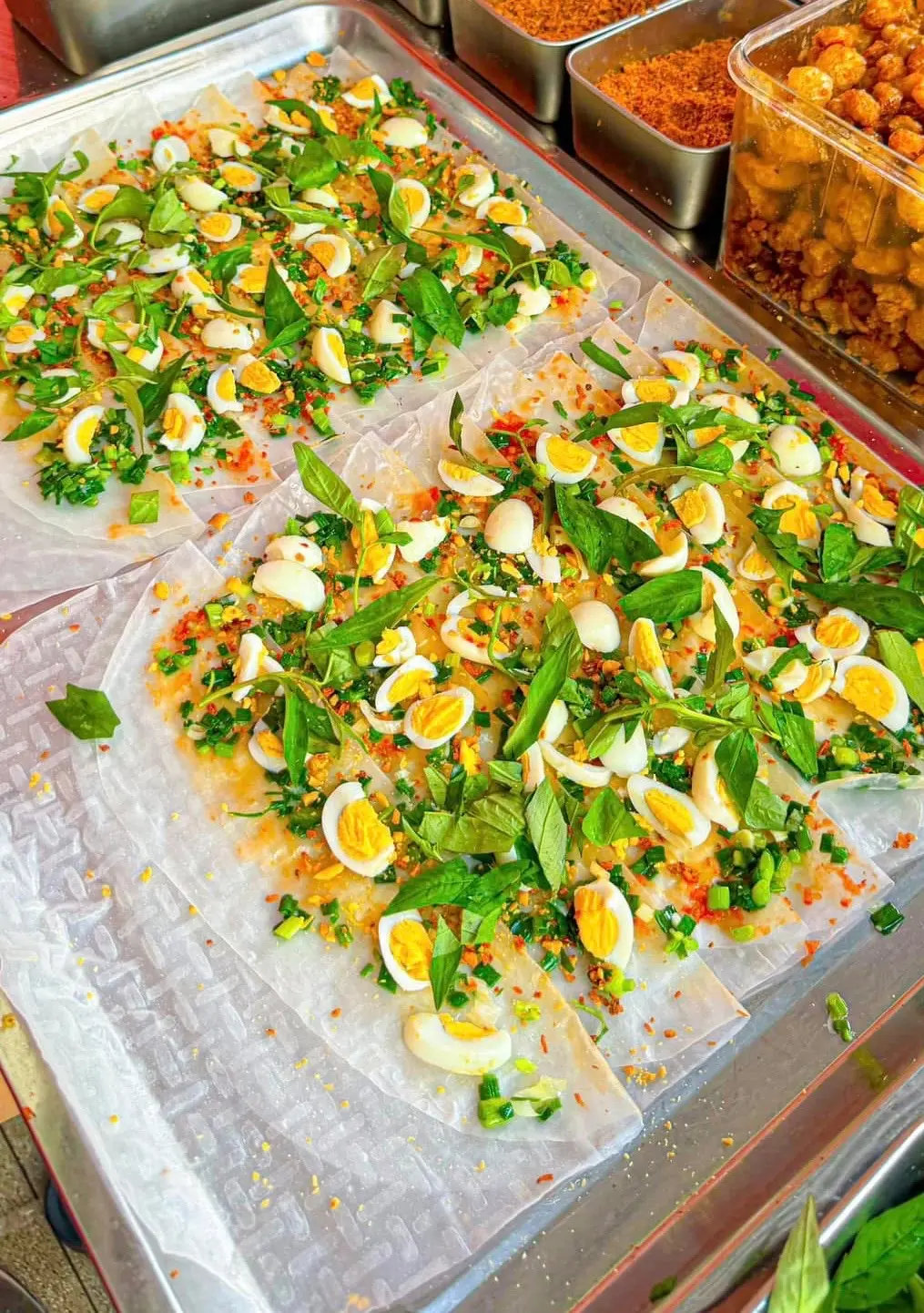 Hình ảnh bánh tráng cuốn Tây Ninh ( chấm me bơ ) 