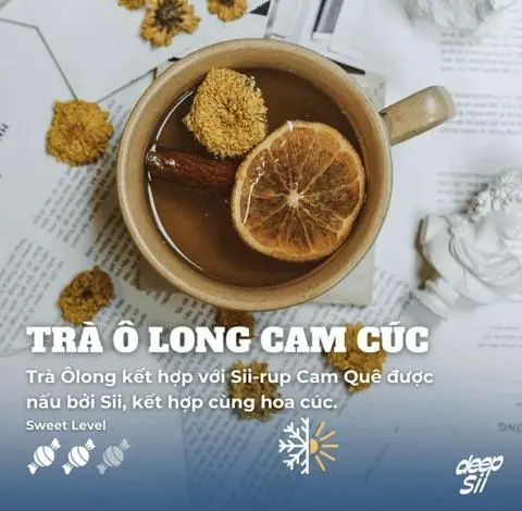 Hình ảnh Trà Ôlong Cam Cúc