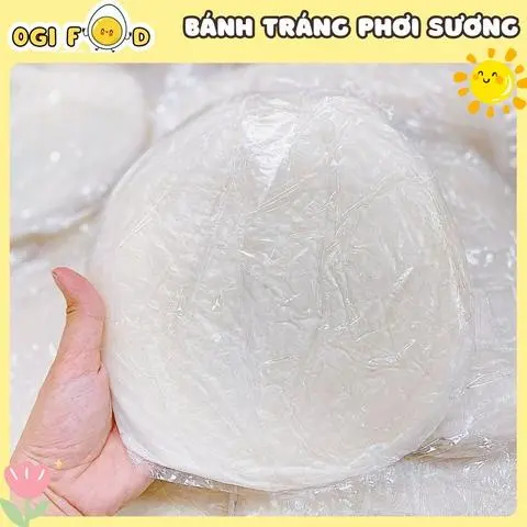 Hình ảnh Bánh Tráng Phơi Sương Mỏng Dẻo