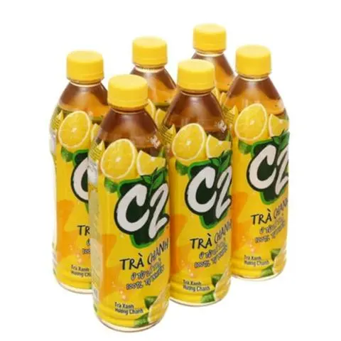 Hình ảnh Nước ngọt trà xanh C2, hương Chanh 
