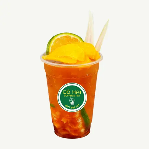 Hình ảnh Trà Đào Cam Sả - Peach Orange Lemongrass Tea