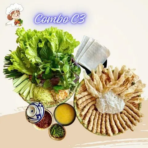 Hình ảnh C3. Mẹt Nem 3 Người "Kèm Bún"
