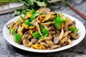 Hình ảnh Nấm xào thêm,chay