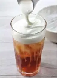 Hình ảnh Hồng trà macchiato