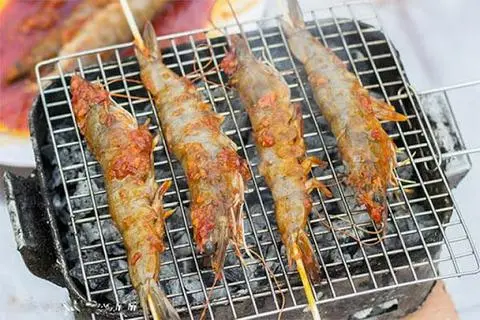 Hình ảnh Tôm Nướng Muối Ớt .