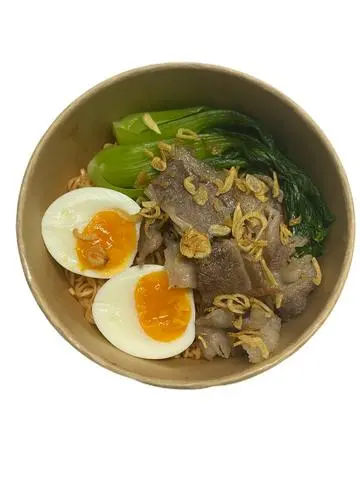 Hình ảnh Mì trộn ba chỉ bò mỹ