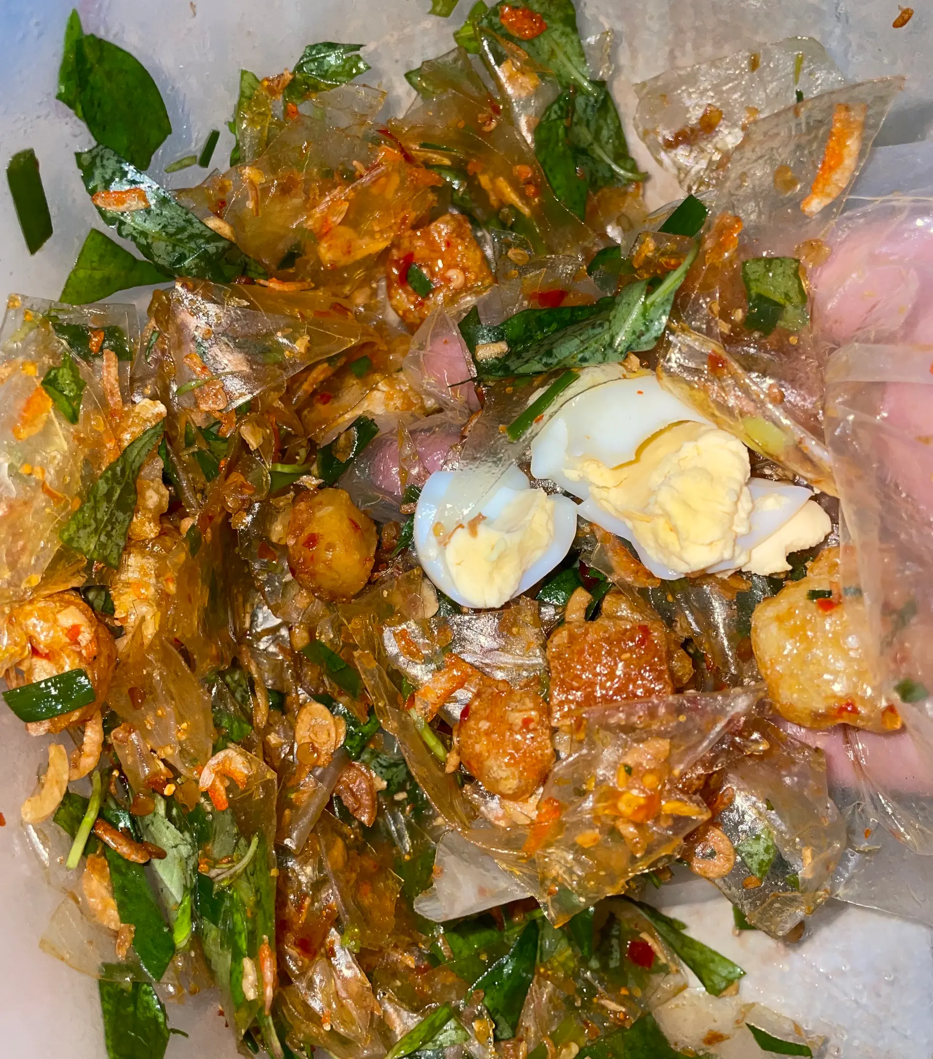 Hình ảnh Trộn Mỡ Hành Hành Phi Tóp Mỡ 