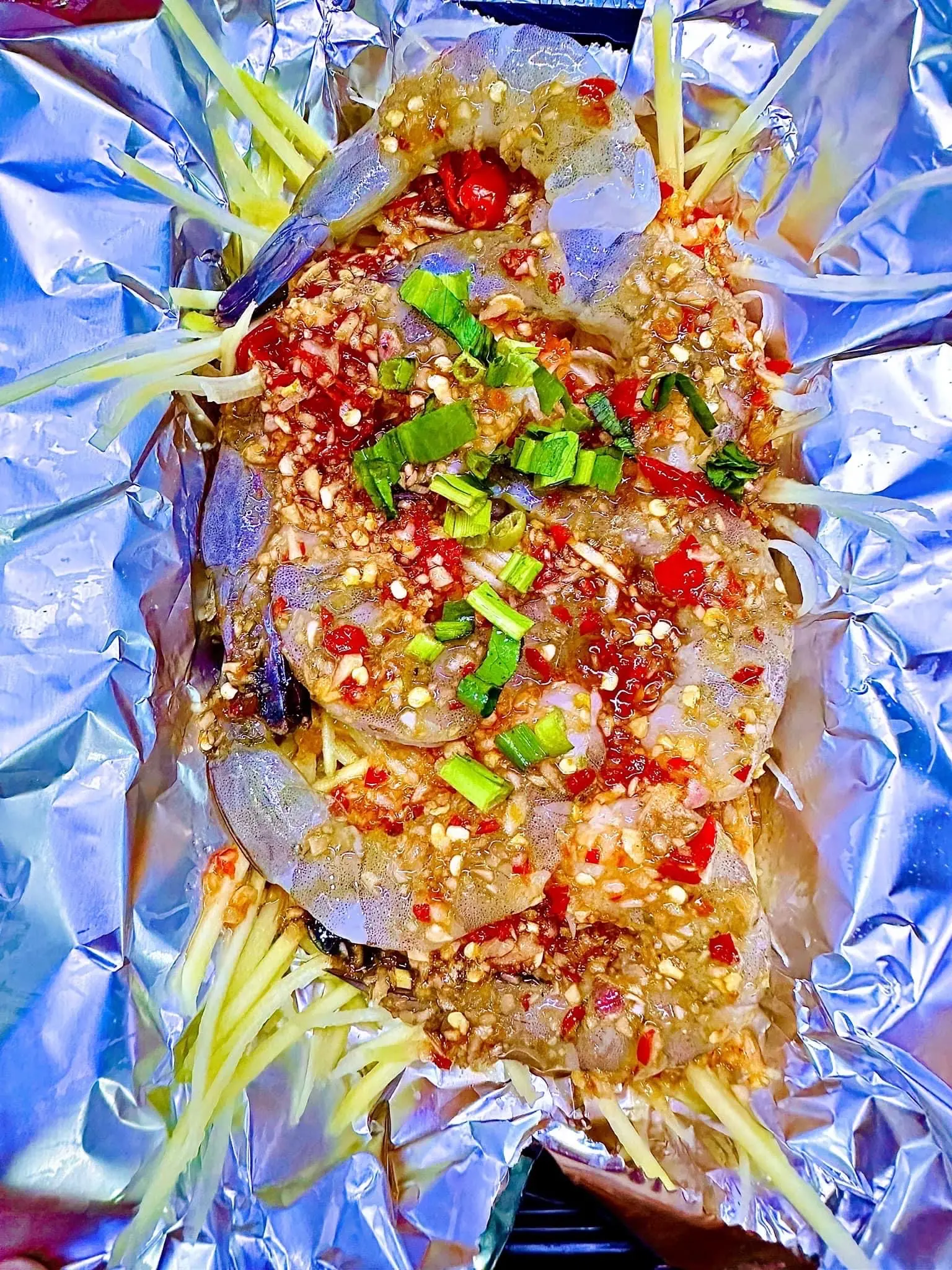 Hình ảnh Tôm sống sốt Thái