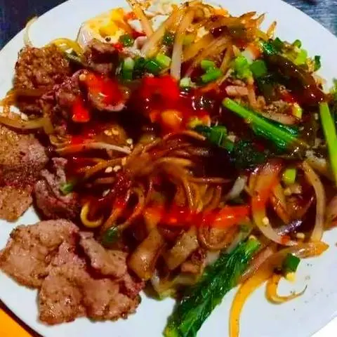 Hình ảnh Mì phúc kiến xào bò