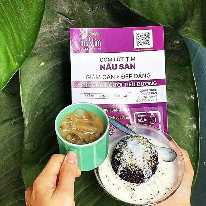 Hình ảnh ComBo 135gr Lứt Tím Lịm Sốt Yaourt + Phin Sữa Đá Ban Mê chỉ 18k Healthy Chay