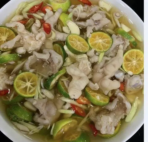 Hình ảnh Chân gà sả tắc rút xương