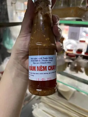Hình ảnh mắm nêm chay 