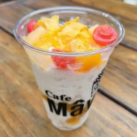 Hình ảnh Bingsu dâu (size ly nhỏ)
