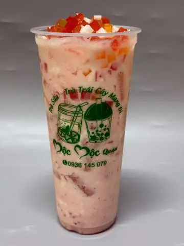 Hình ảnh Sữa chua dâu tây size L 700ml