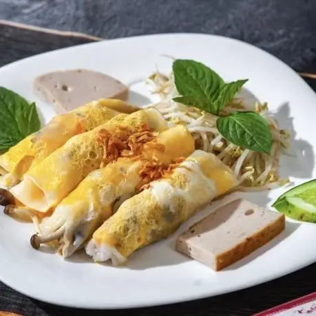 Hình ảnh Bánh cuốn trứng có nhân