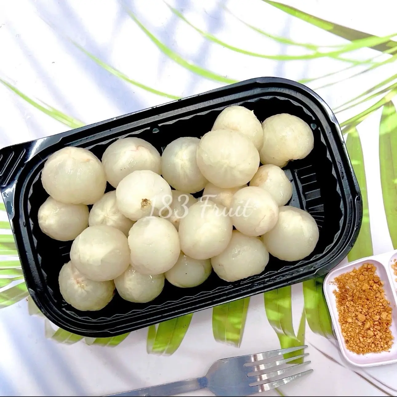 Hình ảnh [Flash sale] Vải thiều lột sẵn 1 hộp