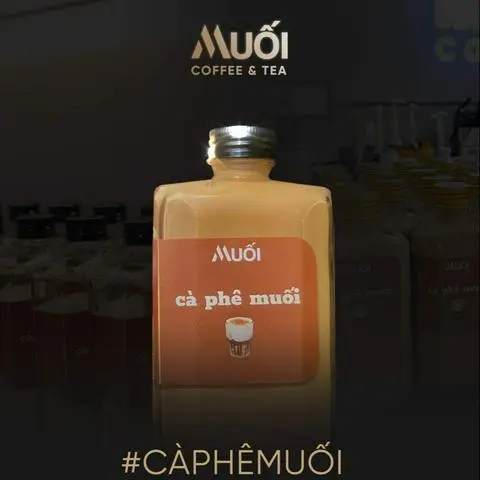 Hình ảnh Cà phê muối chai Size L
